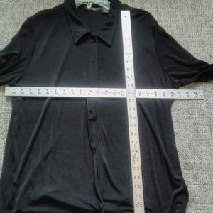 Impressions black blouse/blazer/jacket